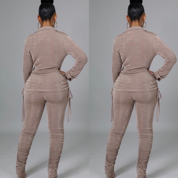 Scrunched Pants Set - Picture 3 of 3